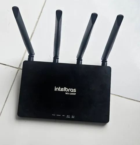 Roteador dual band intelbras w5 1200f
