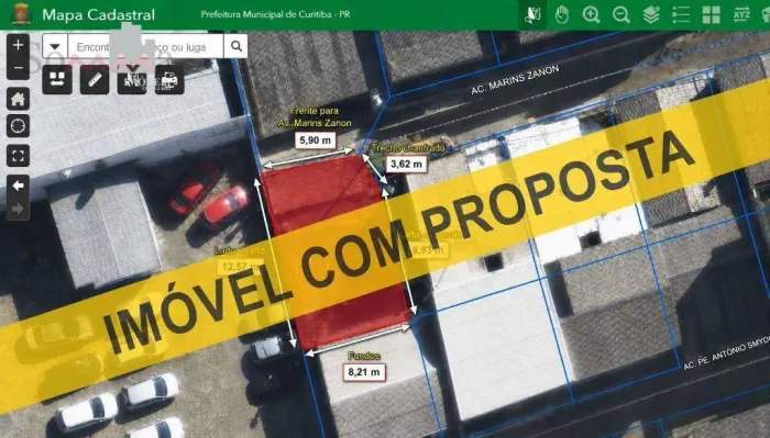 Terreno à venda, 100 m² por R$ 120.000,00 - Sítio Cercado - Curitiba/PR