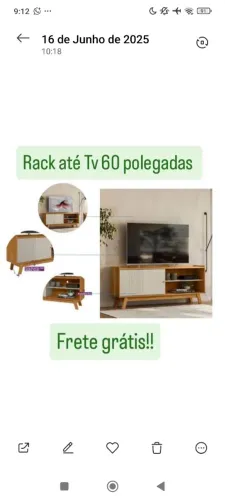 Grande Oferta do Dia Rack até Tv de 60 polegadas!!