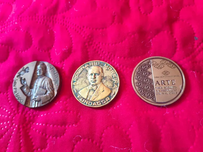 Medalhas pra colecionadores