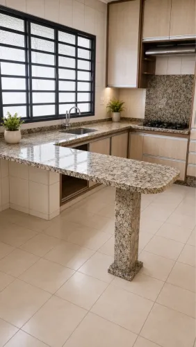 Pia de cozinha com Cuba inox Tramontina sem a mesa