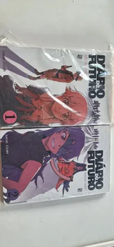 Mirai Nikki 1 e 2 em saquinhos plásticos