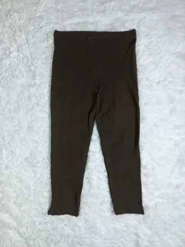 Calça Legging Feminina Marrom Tamanho M