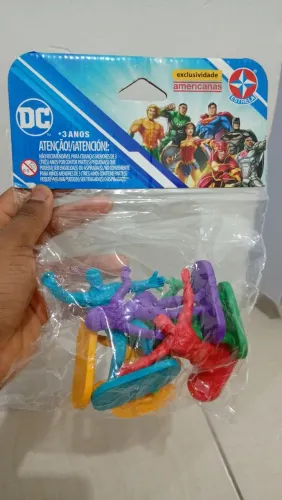 Mini Bonecos DC Estrela - Coleção Super-Heróis