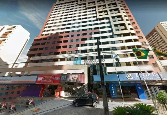Flat com 1 dormitório para alugar, 40 m² por R$ 3.329,41/mês - Meireles - Fortaleza/CE