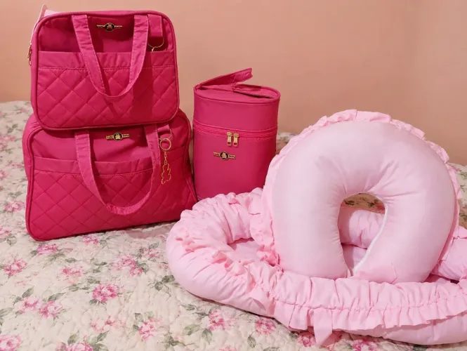 Kit bolsa maternidade e dormitório