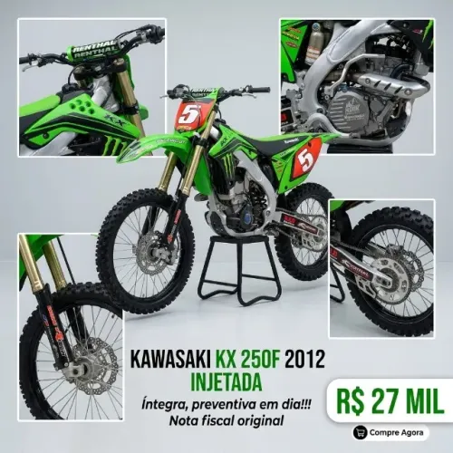 Kawasaki KX 250F 2012 - com nota fiscal