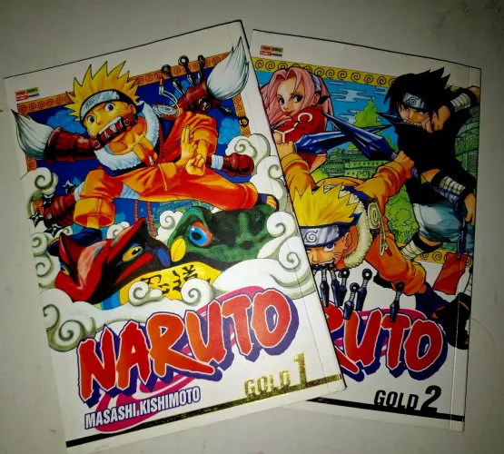 Coleção Naruto vol 1 ao 2