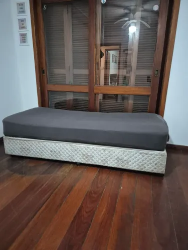 Cama box e colchão ortobom