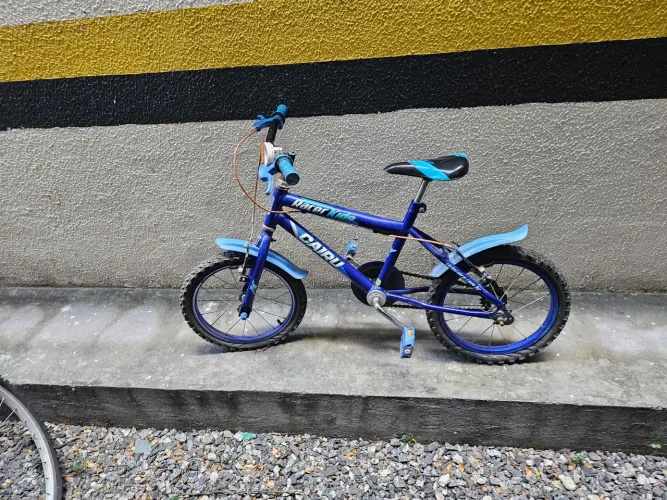 Bicicleta Infantil kairu kids. Aro 16. Cor Azul. 
