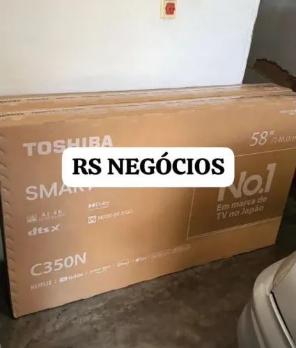 Smart Tv 58 Toshiba TB031M, Lacrada + NF (Até 12x)