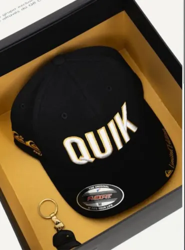 Boné Quicksilver edição limitada 