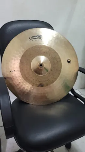 CRASH RIDE DOMENE 20" MUITO NOVO! (NÃO ZILDJIAN, SABIAN NEM PAISTE)