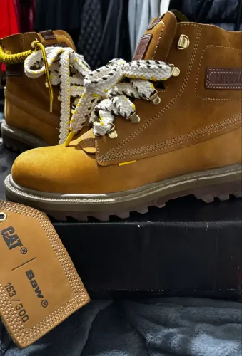 Bota yellow boot baw x caterpillar 41