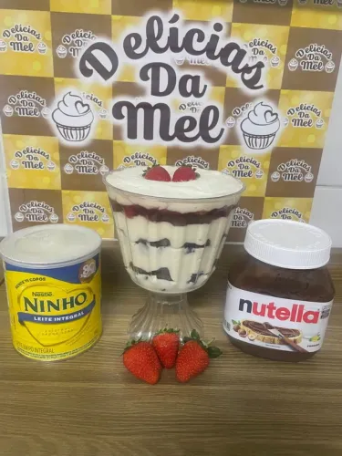 Sobremesas na taça ou na travessa para o seu evento. 