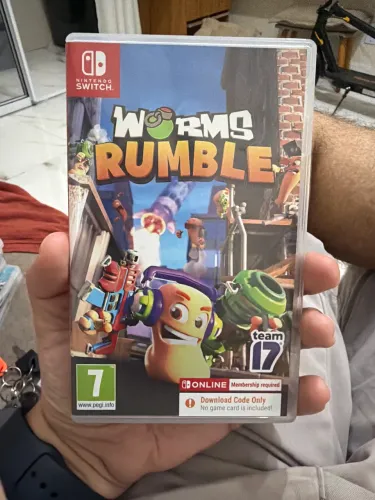 Jogo de Nintendo switch ? Worms Rumble?
