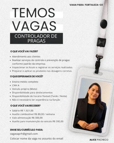Controlador de pragas ( Motoqueiro)