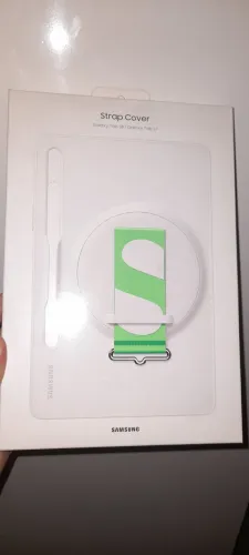 Capa silicone com cinta galaxy tab s7 ou s8 original samsung