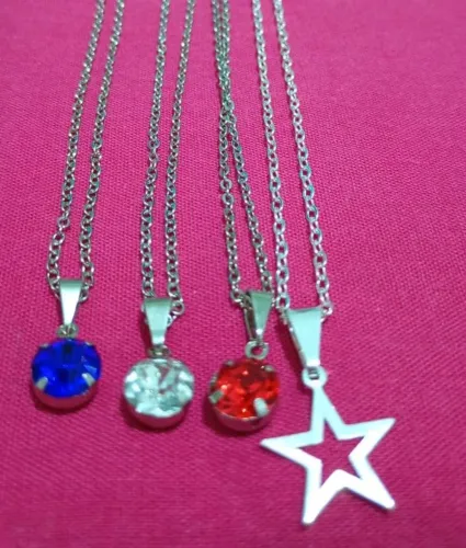 Semi jóias colar feminino 