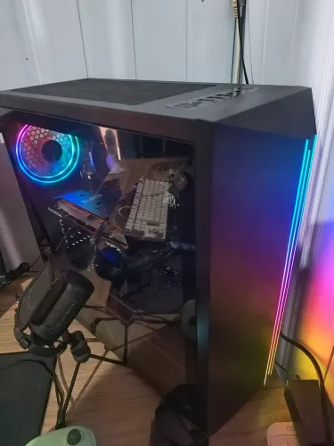 Gabinete Placa mãe e Processador AMD