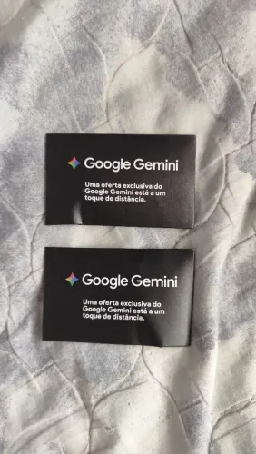 1 ano de Gemini Plus grátis, nfc original da própria gemini