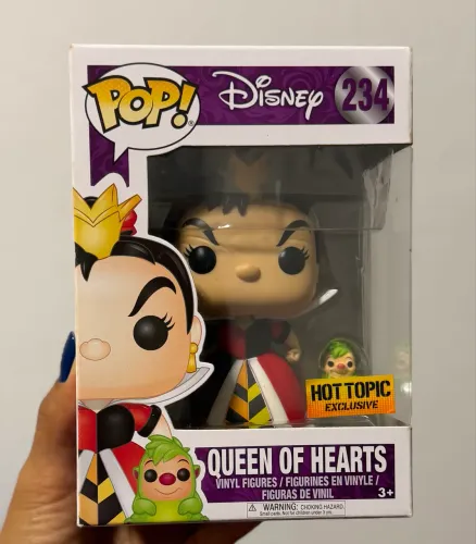 Funko Pop! Disney - Rainha de Copas exclusivo HotTopic (Alice)