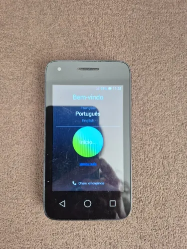 Alcatel Pixi 3 (3.5) Dual SIM 4 GB preto 512 MB RAM Android Usado