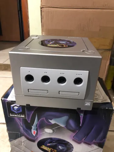 Raro Nintendo Game Cube Pokemon Edição Limitada