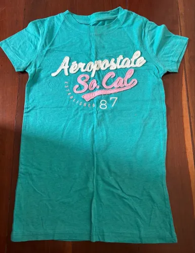 blusa aeropostale classic crew verde