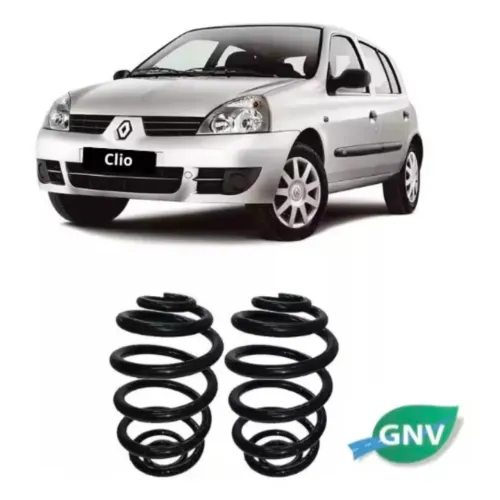 VENDO: Par de Molas Reforçadas para Renault Clio (Hatch e Sedan 1999 a 2016)