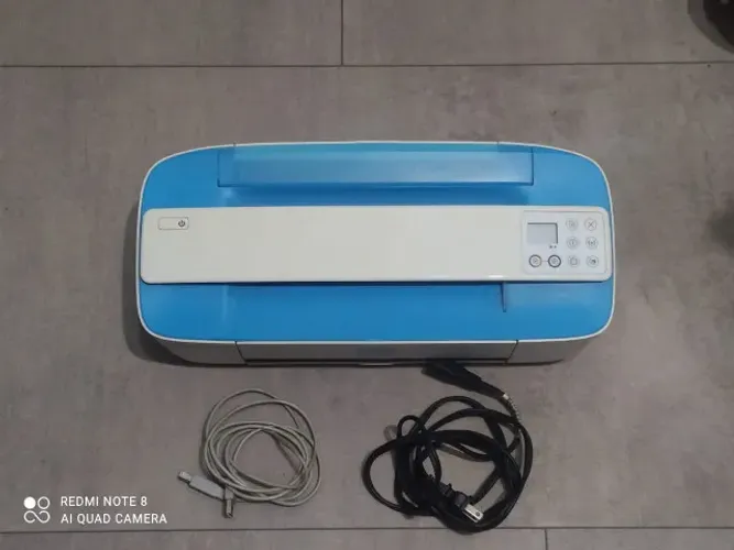 Multifuncional HP Deskjet Ink Advantage 3775, Branca e Azul, Jato de Tinta, Wi-Fi, USB