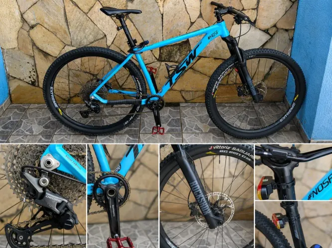 VENDE-SE BIKE TSW YUKON BOOST - PRONTA PARA TRILHAS E PEDALADAS! 