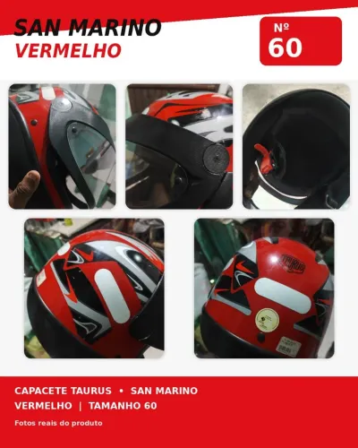 Capacete San Marino n60