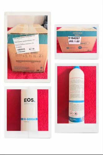 Geladeira - Venda de Compressor Embraco e Gás Isobutano R600A EOS