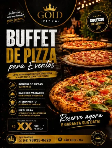 Buffet de pizza