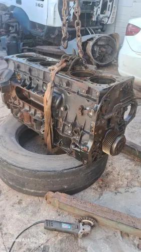 Bloco do motor com eixo std