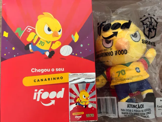 Canarinho da seleção do ano de 1970