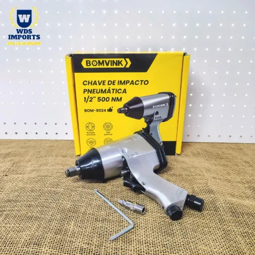 Chave de Impacto Pneumática 1/2" 500 Nm - Bomvink