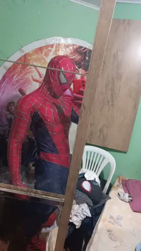 Traje homem aranha