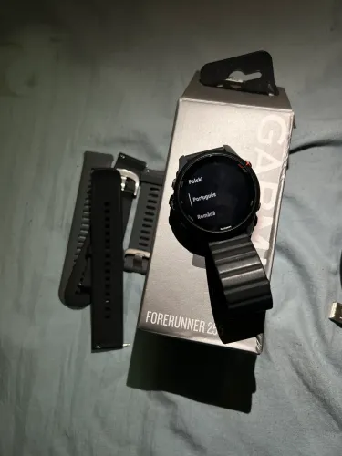 Garmin Forerunner 255 com pulseira extras 