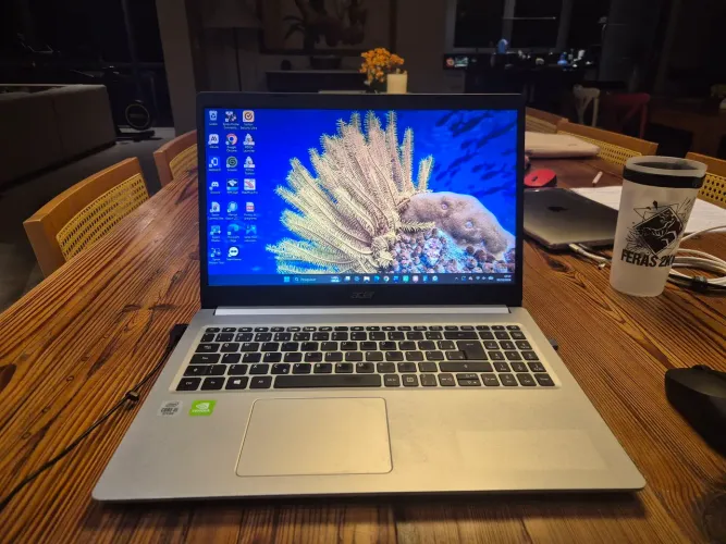 Notebook Acer Aspire 5 A515-54G i5 10ª Ger 8 GB SSD NVMe MX250