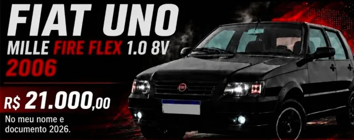 Fiat Uno Mille 1.0 Fire/ F.flex/ Economy 4P 2006