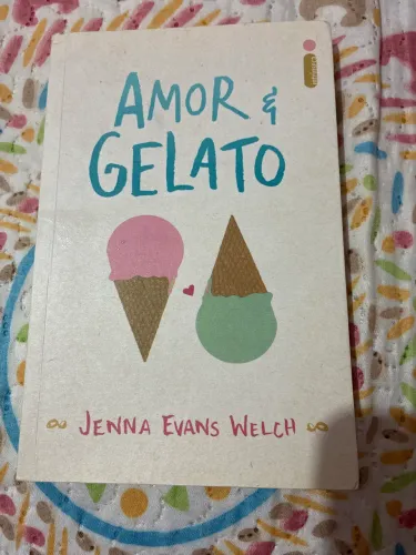 Livro Amor e Gelato