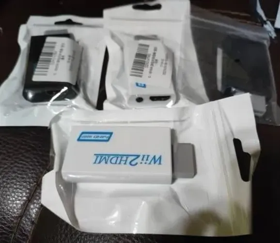 Conversor Nintendo Wii para cabo Hdmi Fullhd 1080p Wii2hdmi