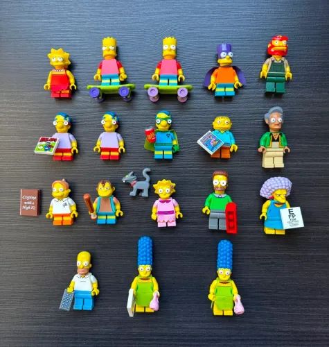 Minifiguras lego Simpsons