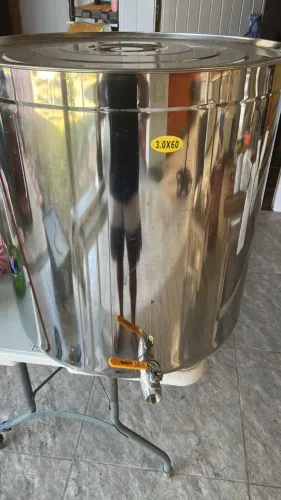 caldeirão inox 165 litros