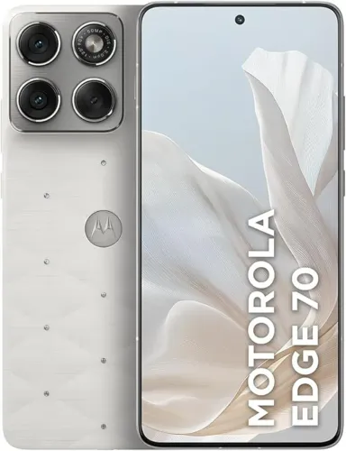 Smartphone Motorola Edge 70 5G Crystals by Swarovski 512GB 12GB RAM Cloud Dancer