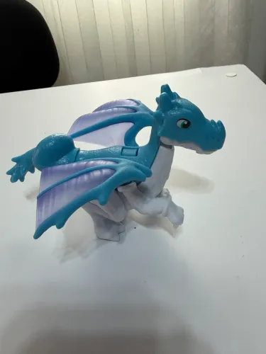 Brinquedo colecionável mundo dos dragões ovo de Páscoa