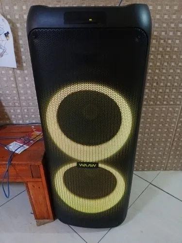 CAIXA DE SOM WAAW INFINITE 700 DJ ALOK 
