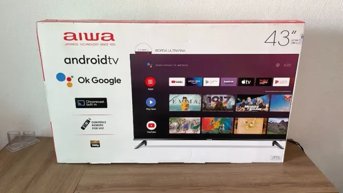 Smart TV AIWA 43" - LACRADA | Pronta Entrega